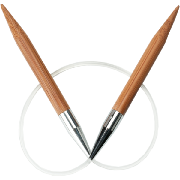 ChiaoGoo Igły okrągłe Bambus Patina (23–100 cm)