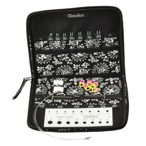 ChiaoGoo Zestaw Wymiennych Drutów Na Żyłce Spin Bambus Complete 10 cm