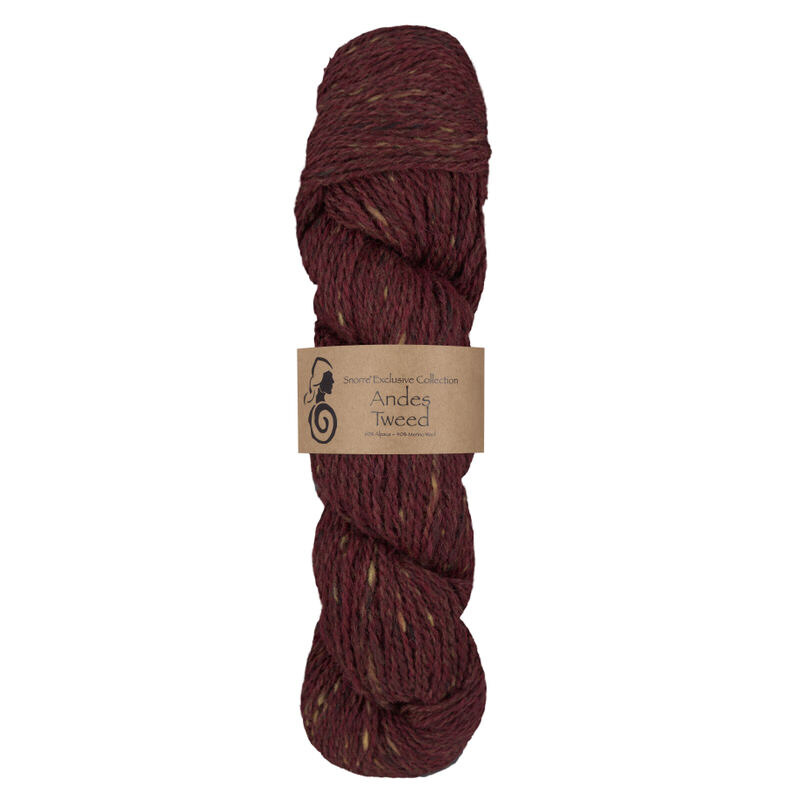 Viking Snorre Andes Tweed 258 Bordowy