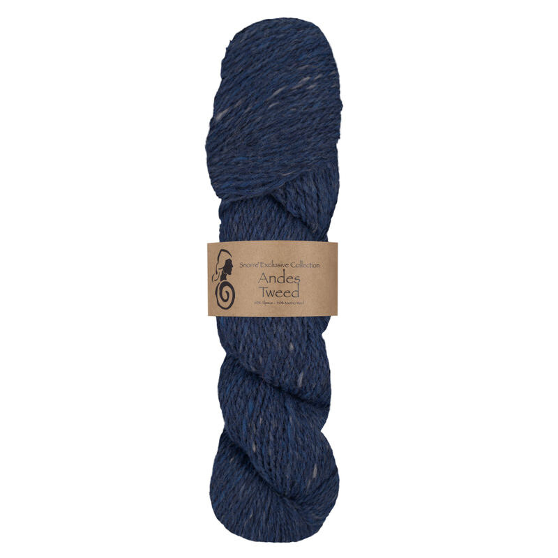 Viking Snorre Andes Tweed 226 Granatowy