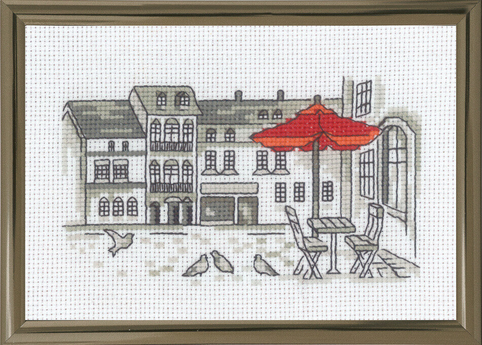 Zestaw do haftu Parasol R5794 15x10 cm