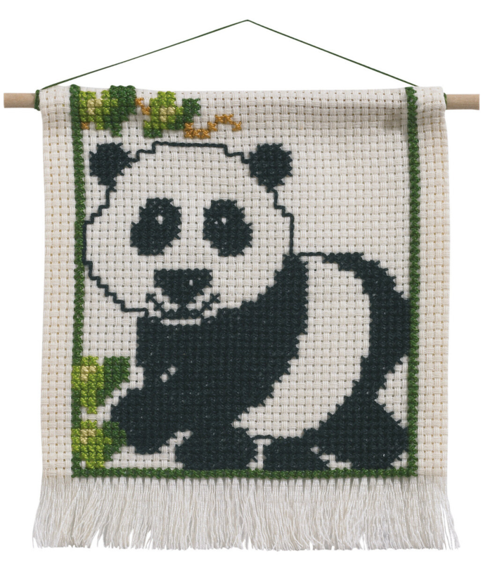Zestaw do haftu MFK Panda 16 x 18 cm m/5119/18
