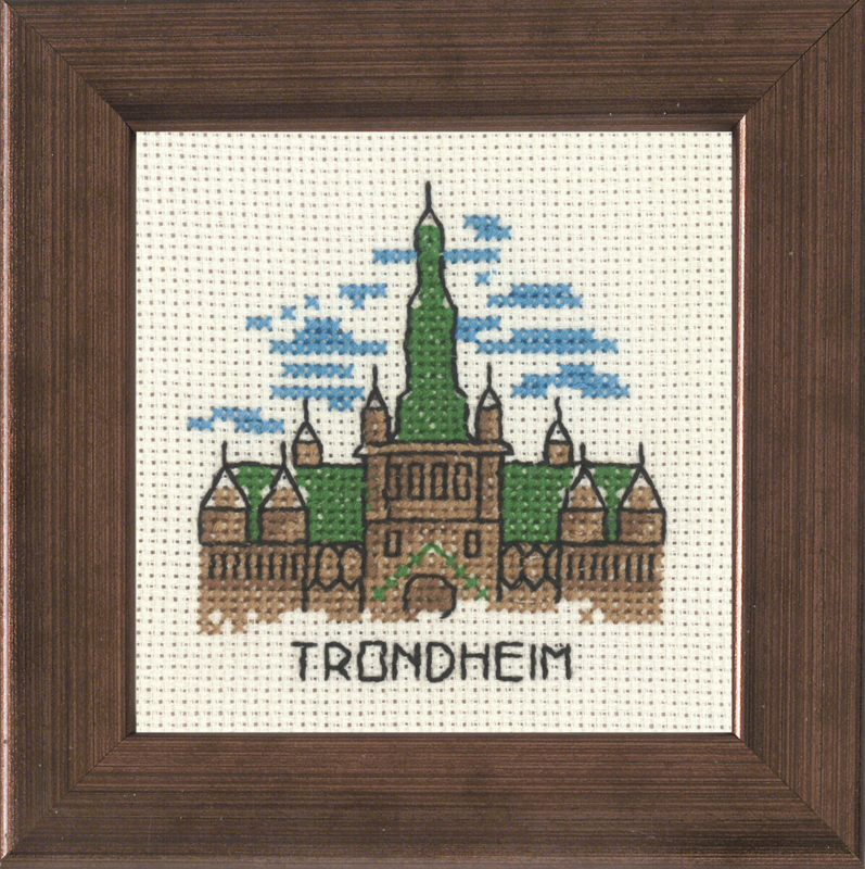 Zestaw do haftu Trondheim 10 x 10 cm R5370