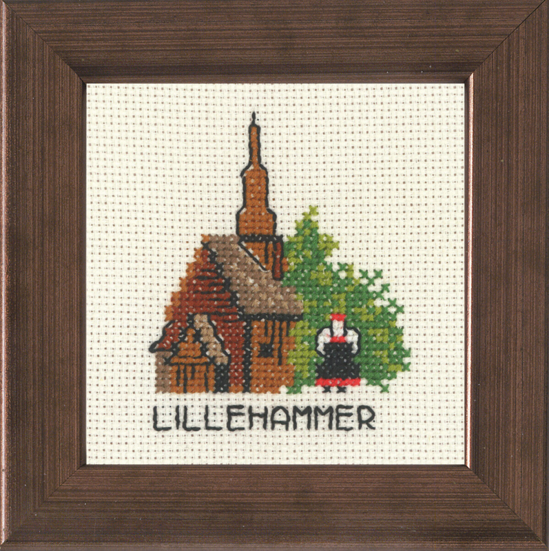 Zestaw do haftu Lillehammer 10 x 10 cm R5370