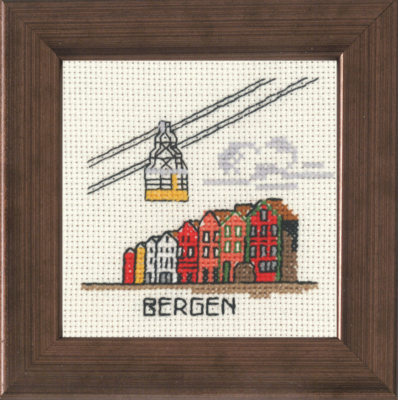 Zestaw do haftu Bergen 10 x 10 cm R5370