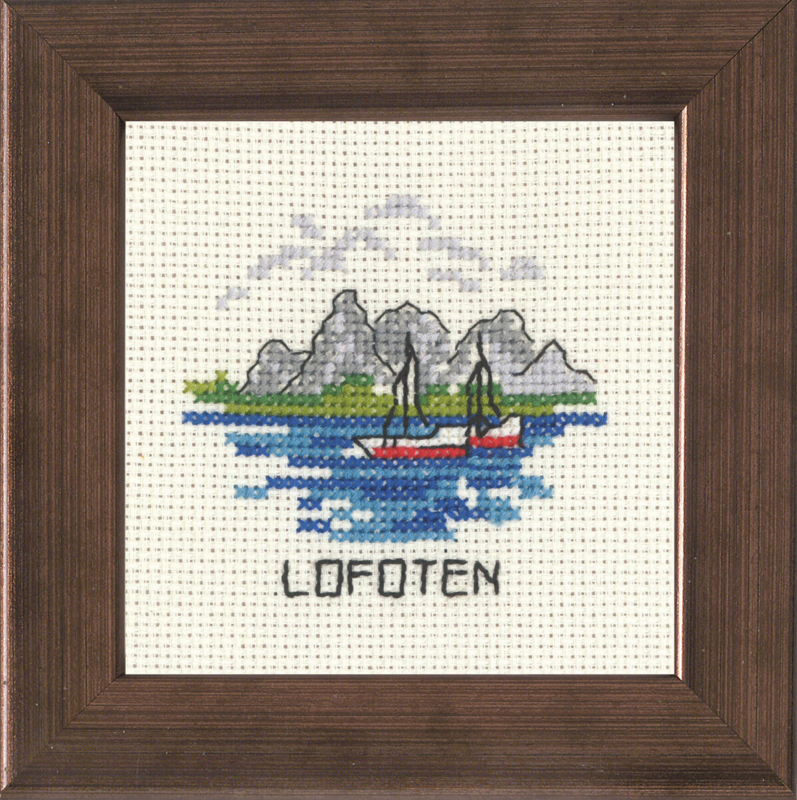 Zestaw do haftu Lofoten 10 x 10 cm R5370