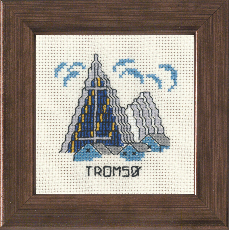 Zestaw do haftu Tromsø 10 x 10 cm R5370