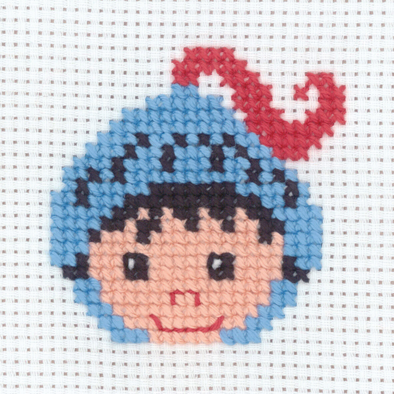 Zestaw do haftu Rycerz 8 x 8 cm