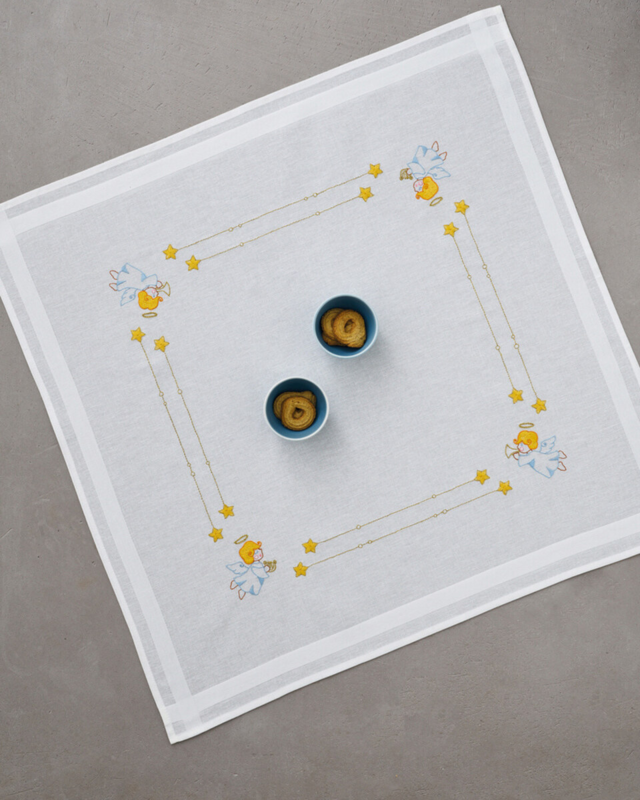 Zestaw do haftu Anioły 80x80cm