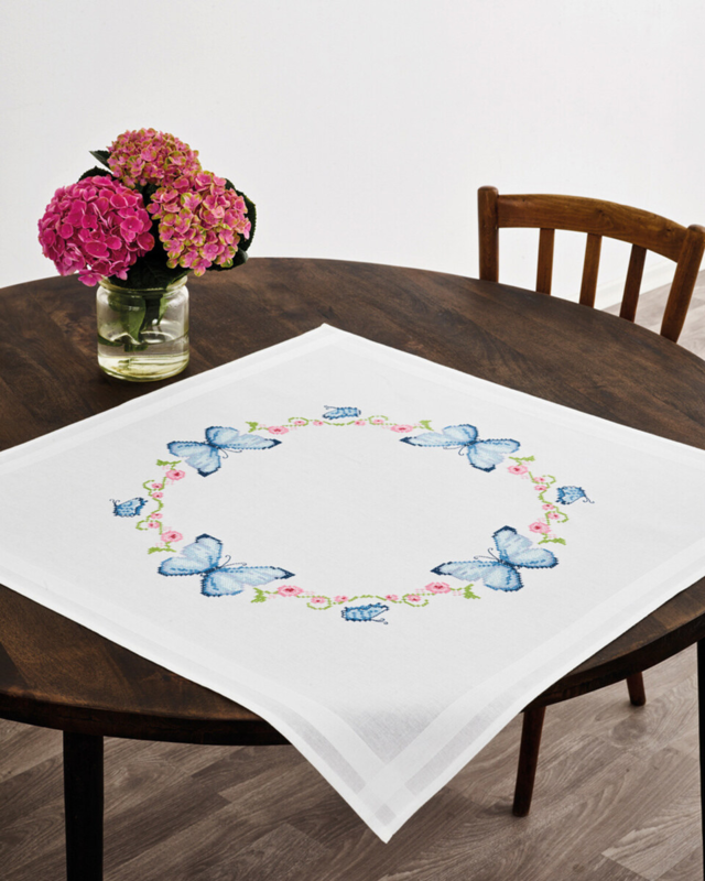 Zestaw do haftu Motyle XXX 80 x 80 cm