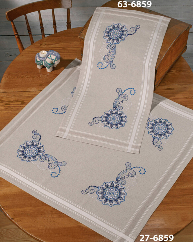 Zestaw do haftu Mandala 80 x 80 cm