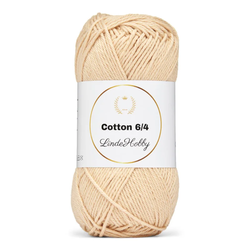 LindeHobby Cotton 6/4 023 Ecru