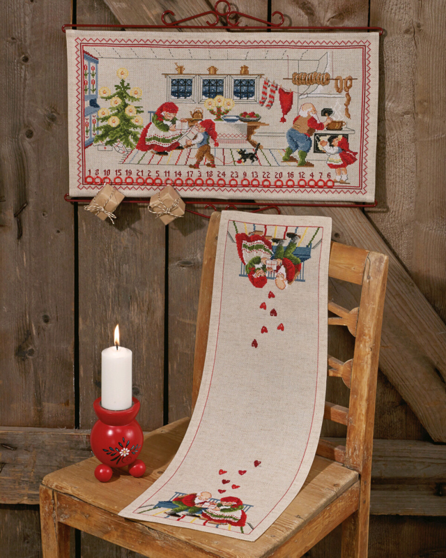 Zestaw do haftu Kuchnia Mikołaja B5135/55 55 x 30 cm