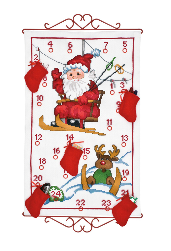 Zestaw do haftu Narciarski Skrzat 5125/38 38 x 61 cm