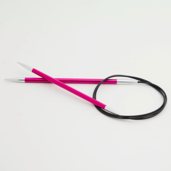 KnitPro Zing druty z żyłką, 150 cm, 5.00 mm