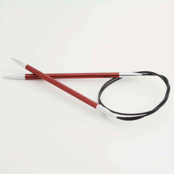 KnitPro Zing druty z żyłką, 150 cm, 5.50 mm