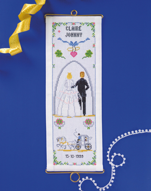 Zestaw do haftu Ślub 14 x 39 z/5188/14