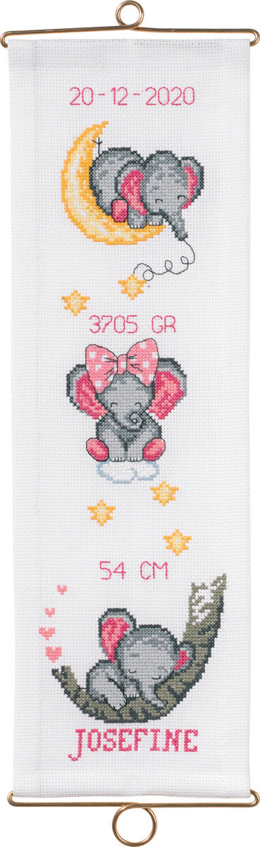 Zestaw do haftu Chrzest Josefine m/5188/14 14 x 44 cm