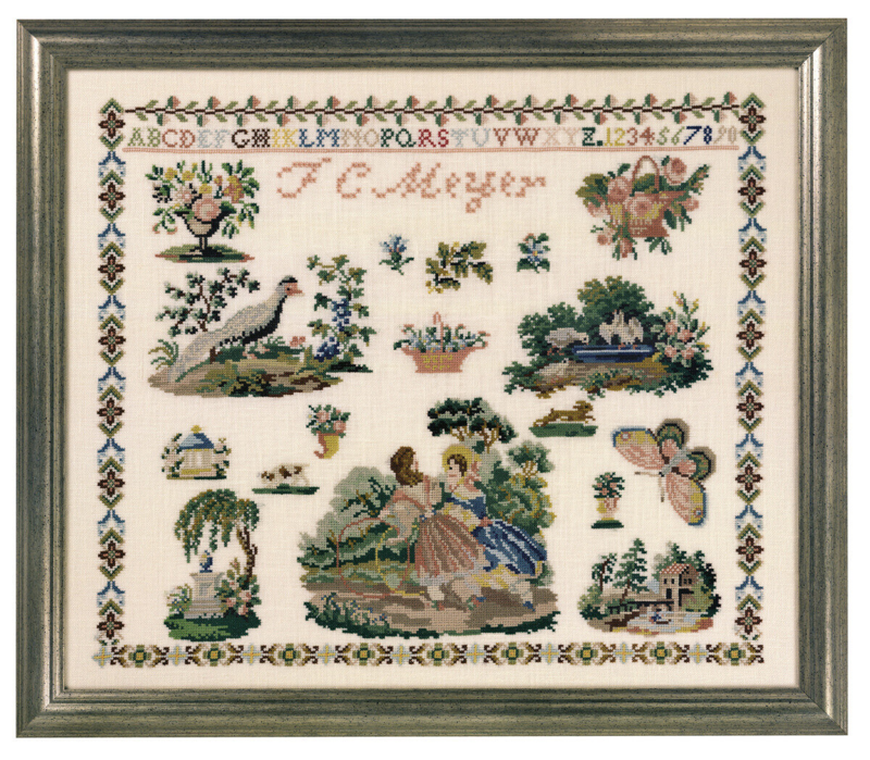 Zestaw do haftu J. C. Meyer 46 x 39 cm R5337