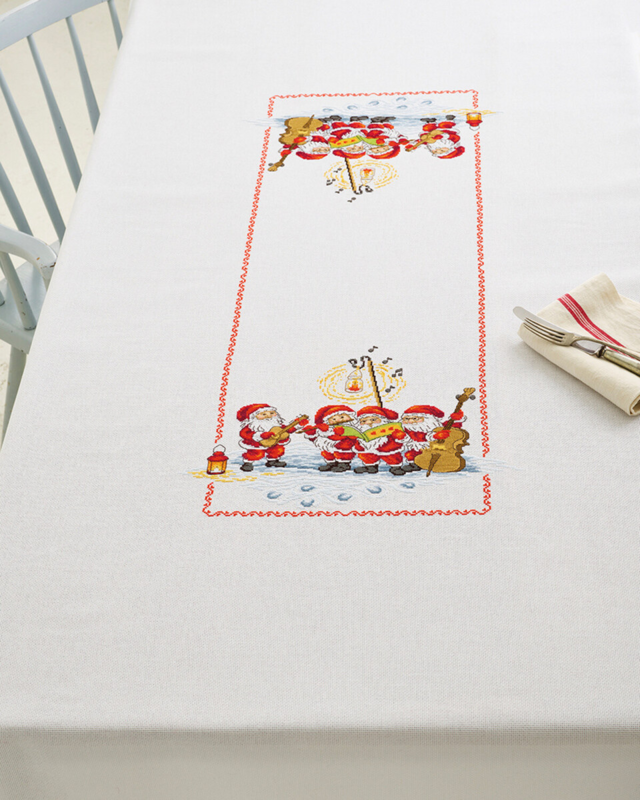 Zestaw do haftu Orkiestra Skrzatów 140 x 230 cm