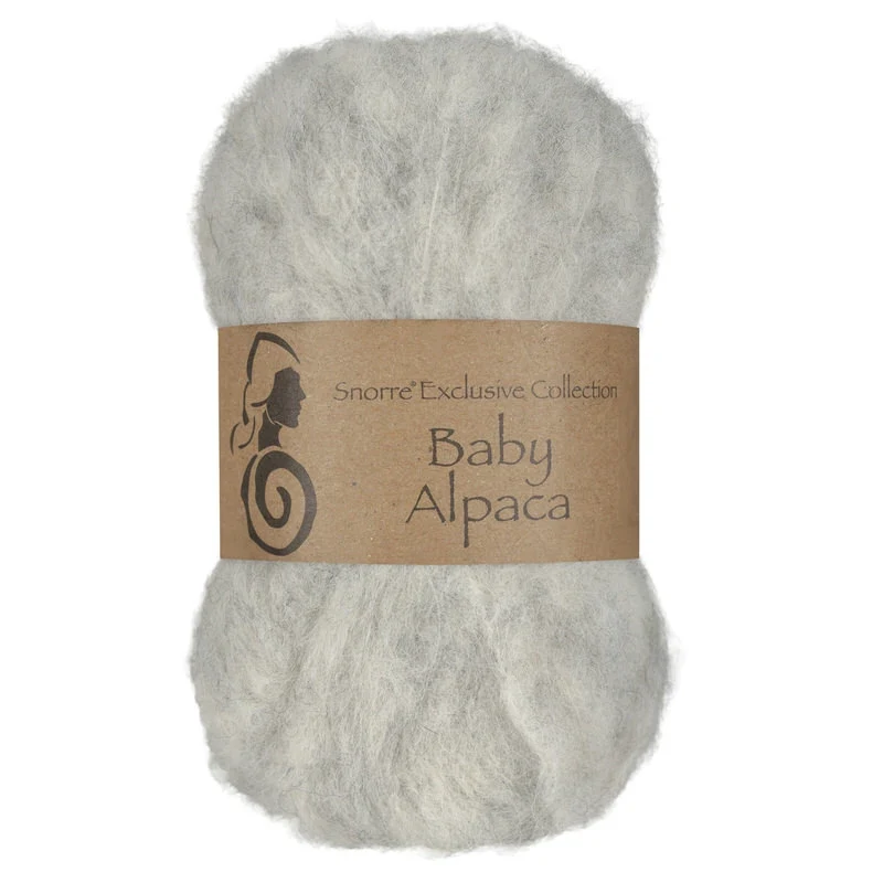 Viking Snorre Baby Alpaca 312 Perłowy szary