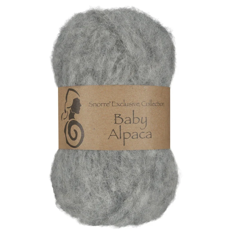 Viking Snorre Baby Alpaca 313 Jasnoszary
