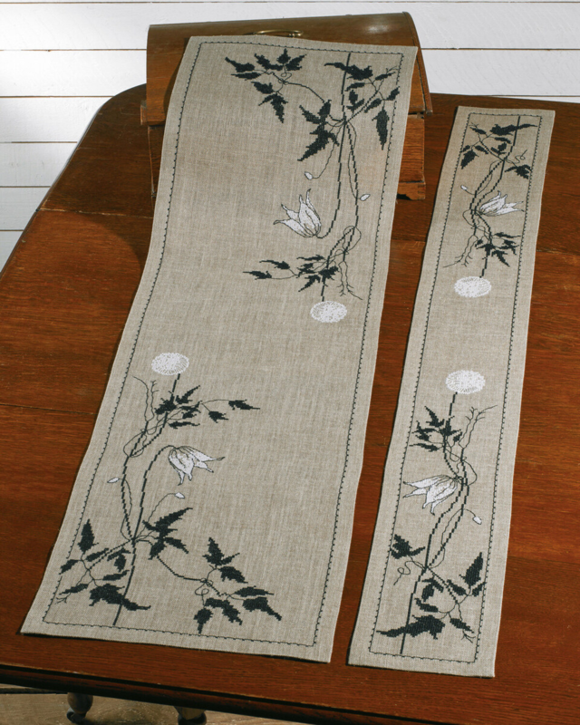 Zestaw do haftu Silhouette Clematis 17 x 132 cm