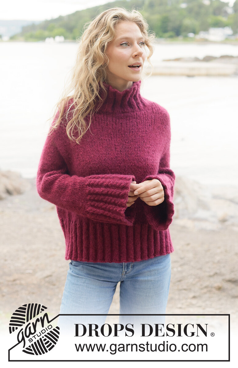 264-22 Cherry Hill Sweater by DROPS Design