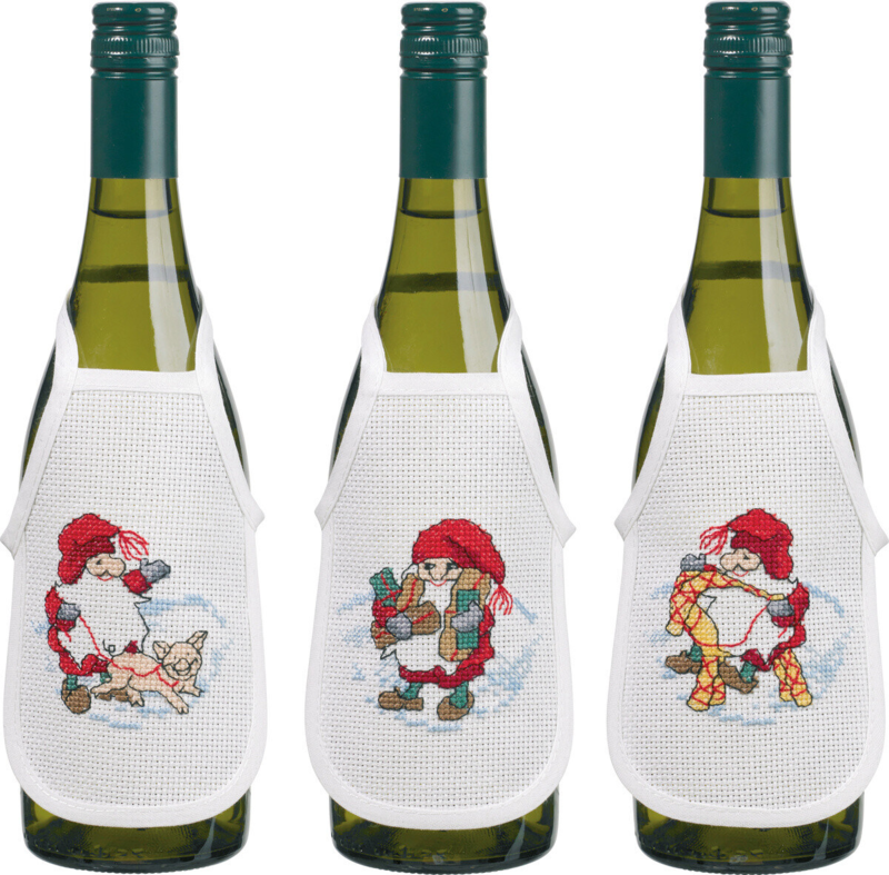 Zestaw do haftu Kolekcja skrzatów 3 szt.