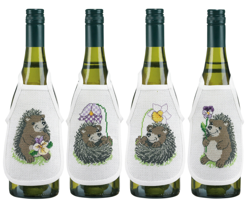 Zestaw do haftu Jeż 10 x 15 cm