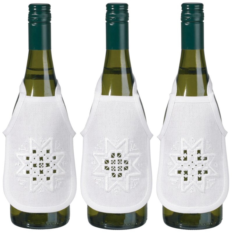 Zestaw do haftu Hardanger gwiazda 3 szt. 10 x 15 cm