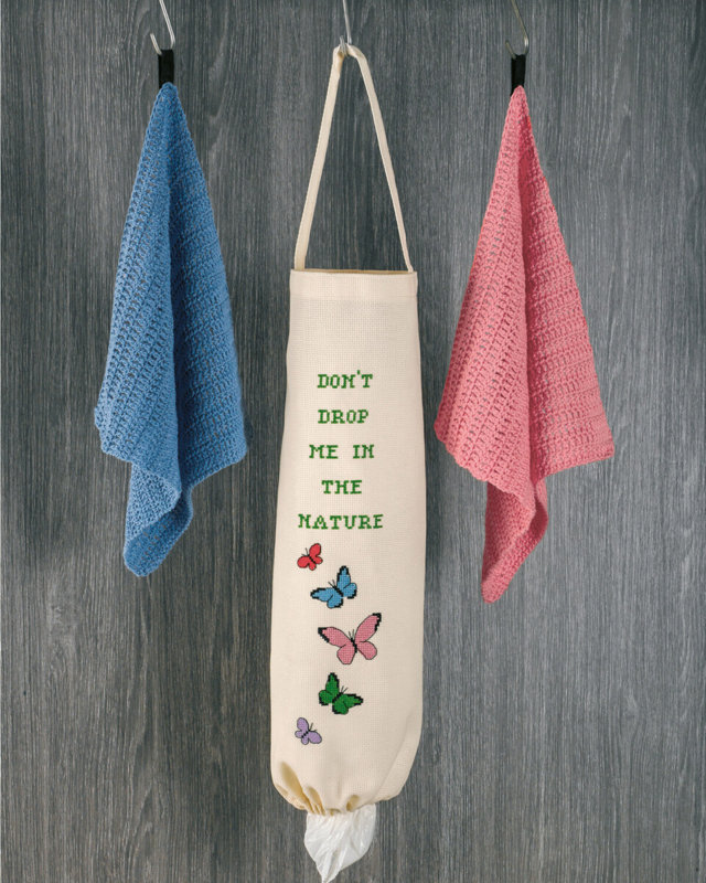 Zestaw do haftu Torba na torby ptaki 19 x 50 cm