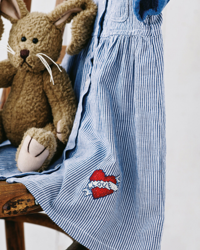 Zestaw do haftu Serce 7 x 9 cm