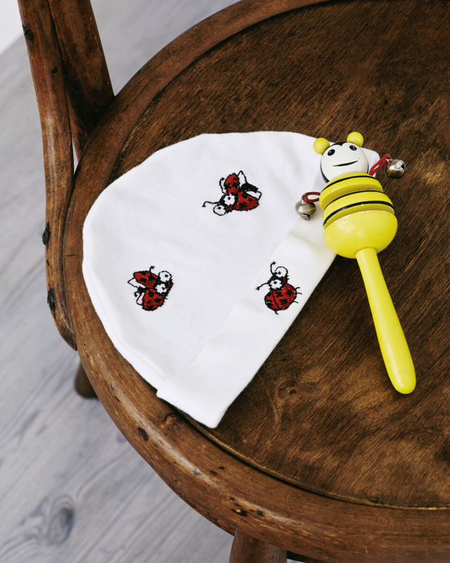 Zestaw do haftu Biedronki 7 x 9 cm