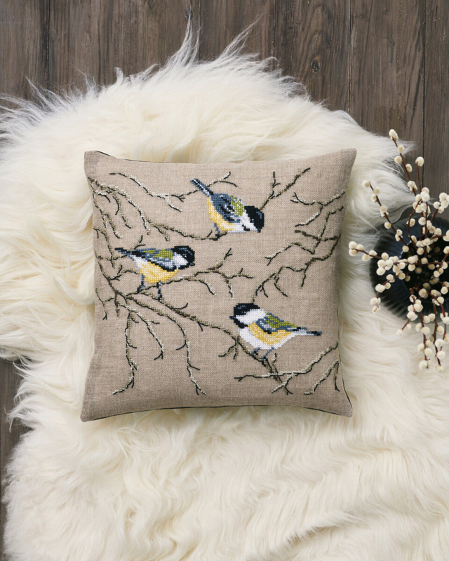 Zestaw do haftu Sikora 40 x 40 cm