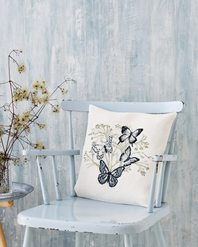 Zestaw do haftu Motyle 40 x 40 cm