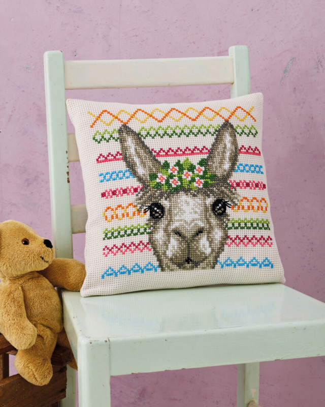 Zestaw do haftu Alpaka 30 x 30 cm