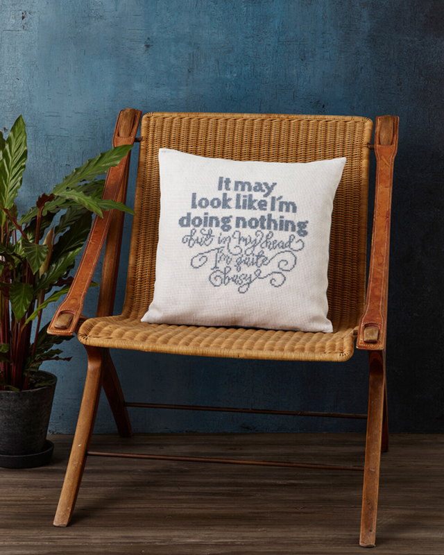 Zestaw do haftu It may look 40 x 40 cm