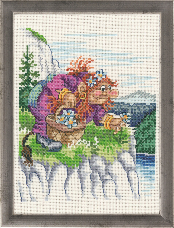 Zestaw do haftu Mama Trol R5365 21 x 29 cm