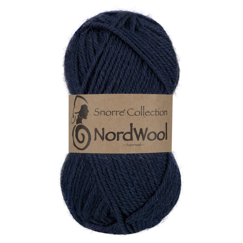 Viking Snorre NordWool 126 Granatowy