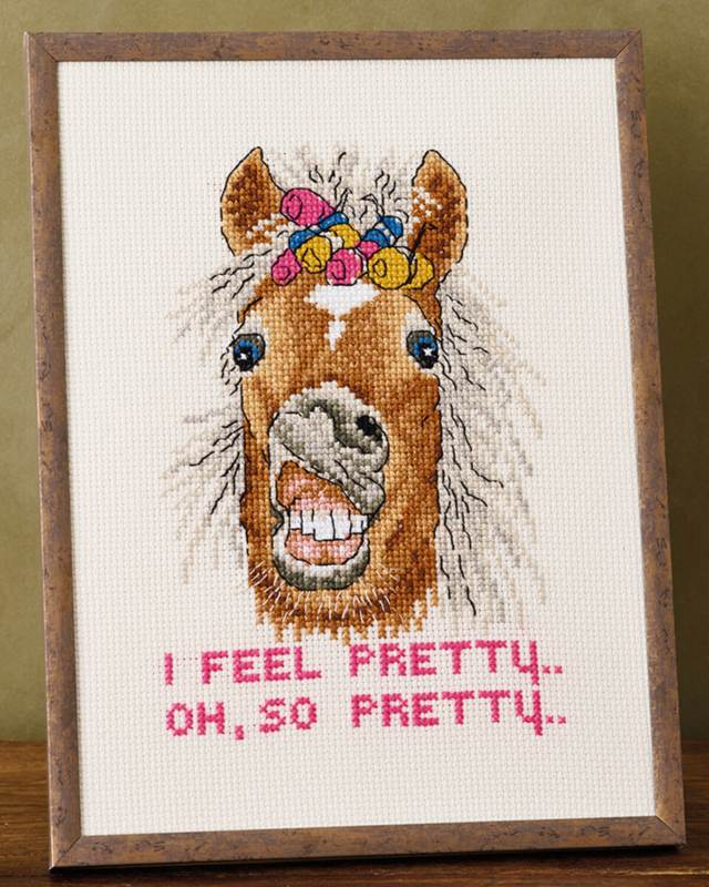 Zestaw do haftu I feel pretty R5799 18 x 24 cm