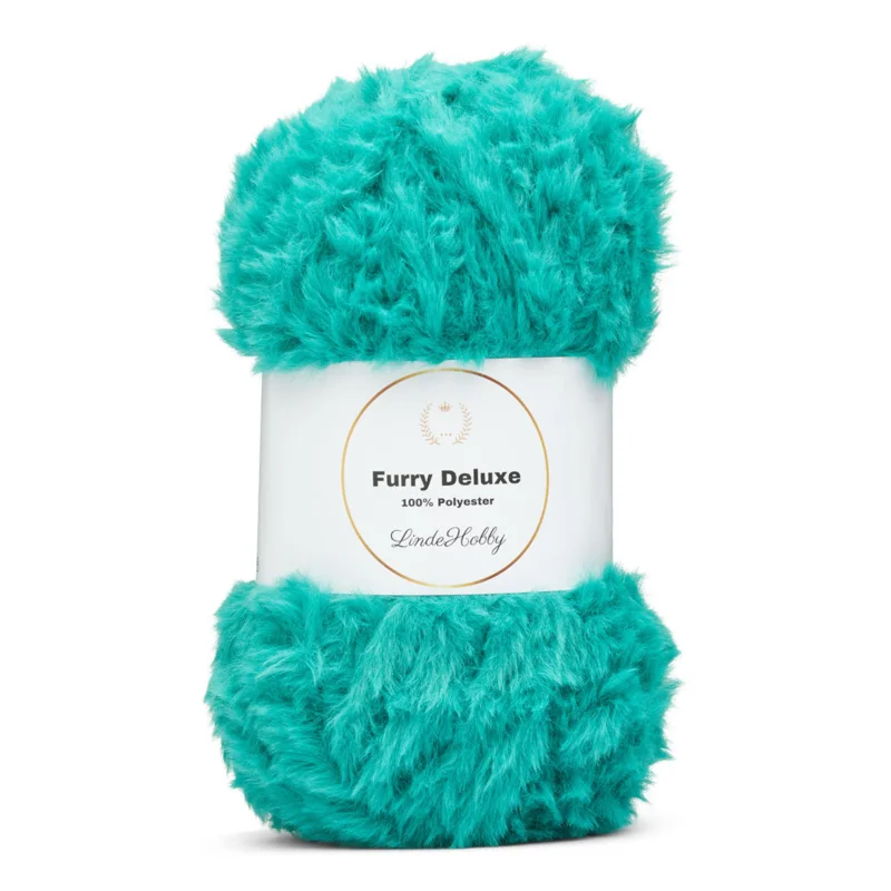 LindeHobby Furry Deluxe 19 Tropikalny turkus