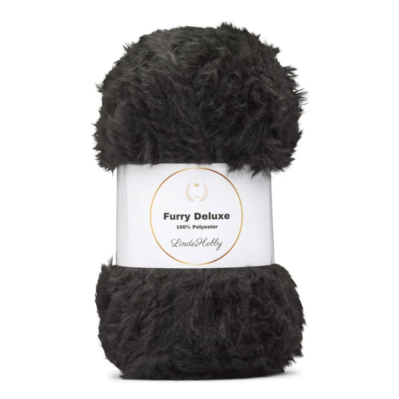 LindeHobby Furry Deluxe 13 Głęboka czerń