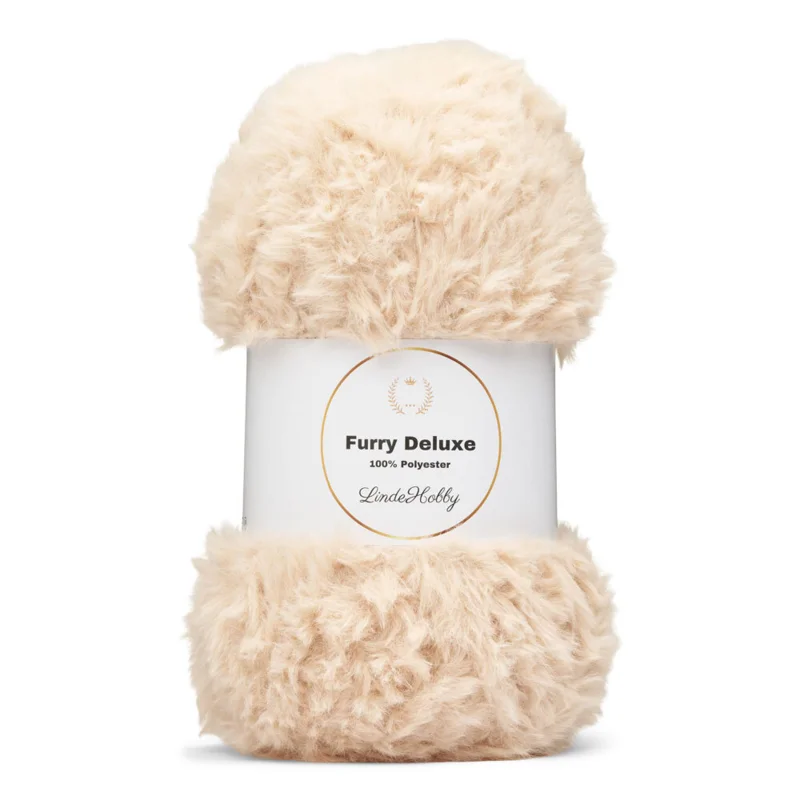 LindeHobby Furry Deluxe 21 Beż migdałowy