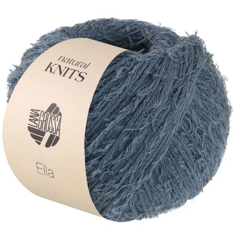 Lana Grossa Ella 07 Niebieski jeansowy