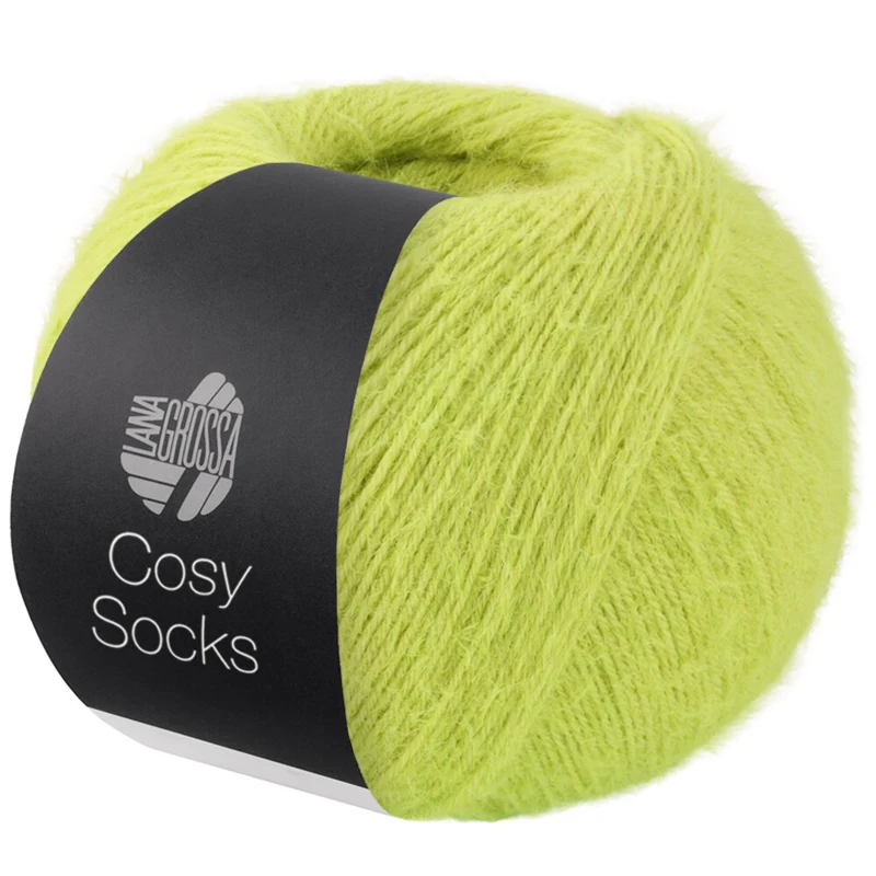 Lana Grossa Cosy Socks 24 Limonkowy