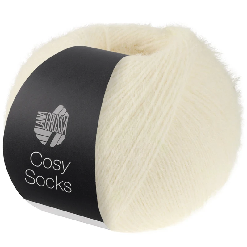 Lana Grossa Cosy Socks 10 Biały
