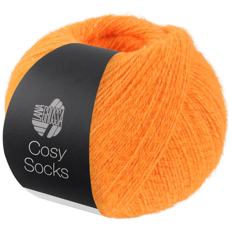 Lana Grossa Cosy Socks 20 Pomarańczowy