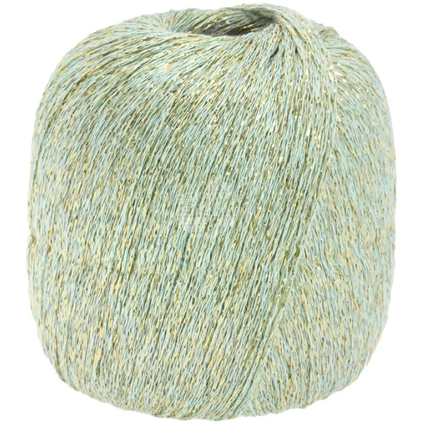 Lana Grossa Brillino 24 Mięta/Złoto