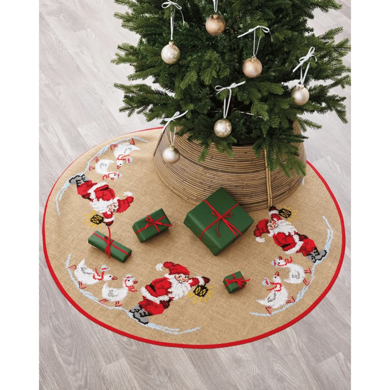 Święty Mikołaj i Gęsi Ø125 cm